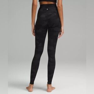 lululemon align camo leggings size 14